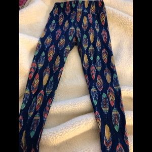 Lularoe feather leggings